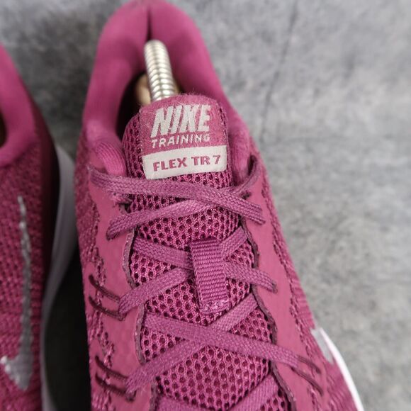 Nike Shoes Womens 8.5 Athletic Trainer Flex TR 7 Running Active Purple Comfort - Picture 5 of 15